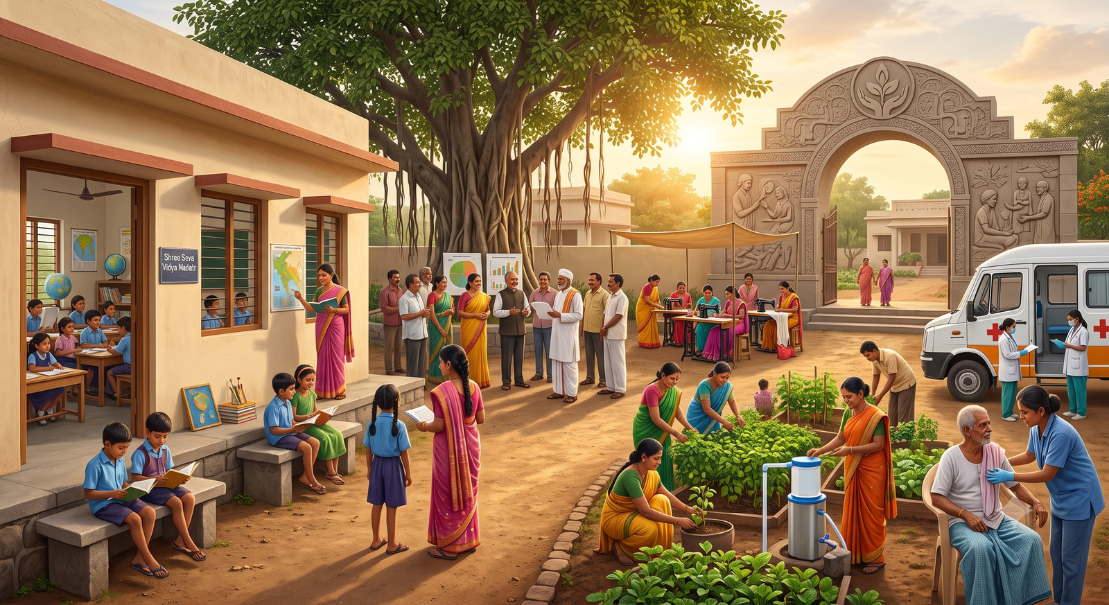 Shree Seva Social Work